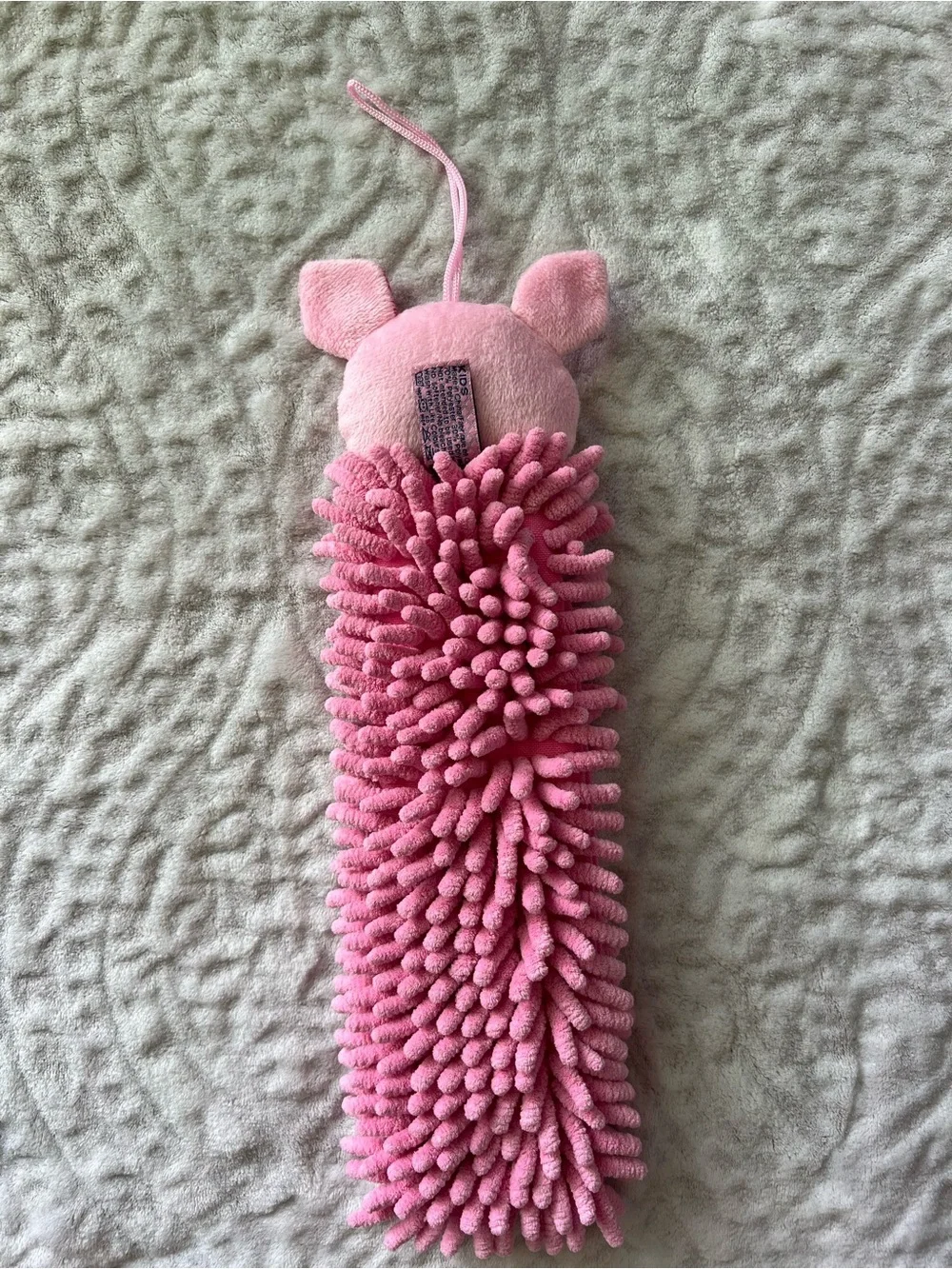 Norwex Hand Towel Pet To Dry Pig Hanging